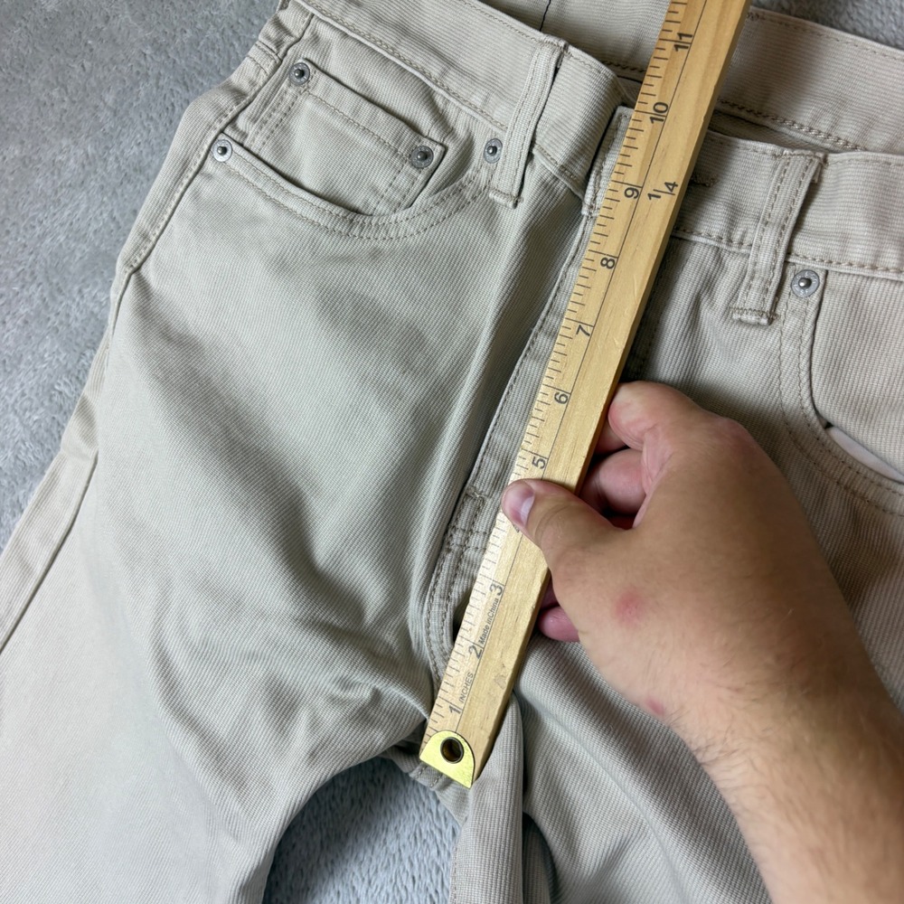 Levi's Pants Men 30x32 511 Slim Fit Tan Khaki Casual Smart Tailored - Picture 6 of 10